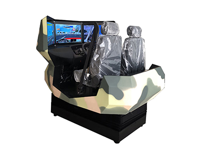 ZG-DGS3型双人座动感汽车驾驶模拟器(三自由度平台)